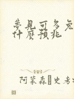 梦见可多兔子是什么预兆