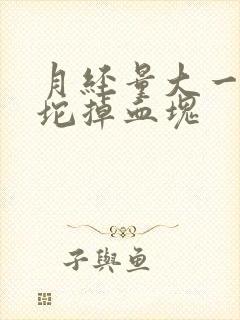 月经量大一坨一坨掉血块