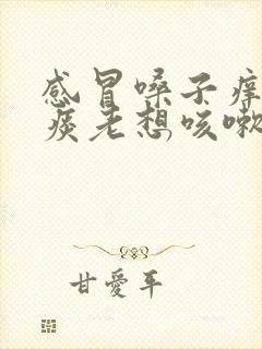 感冒嗓子痒痒有痰老想咳嗽怎么办