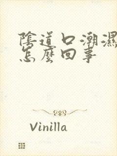 阴道口潮湿后痒怎么回事