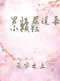 男性尿道长很多小颗粒