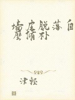 墙皮脱落自己怎么修补