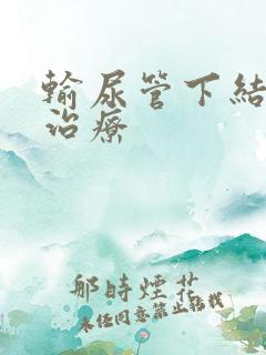 输尿管下结石的治疗