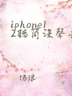 iphone12听筒没声音了免提有声音