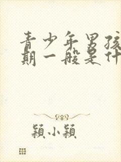 青少年男孩叛逆期一般是什么年龄