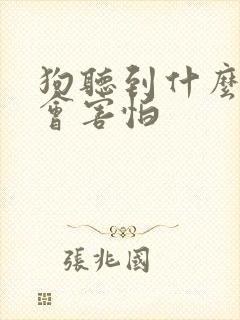 狗听到什么声音会害怕