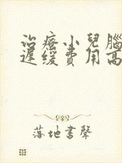 治疗小儿脑发育迟缓费用高吗