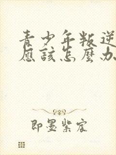 青少年叛逆父母应该怎么办