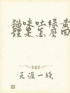 猫咪吐绿黄色液体是怎么回事