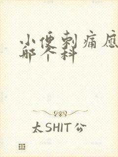 小便刺痛应该挂哪个科