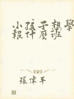 小孩子想学唱歌报什么班