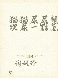 猫猫尿尿频繁一次尿一点怎么办