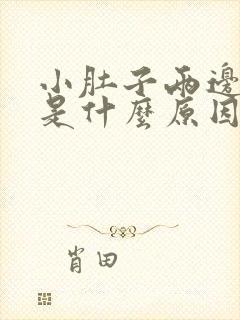 小肚子两边疼痛是什么原因