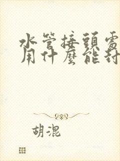 水管接头处漏水用什么能封住水