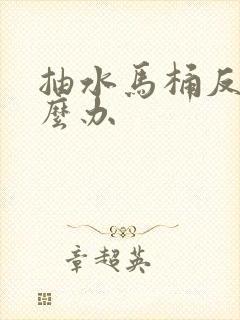 抽水马桶反味怎么办