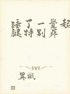 睡了一觉起来小腿特别疼