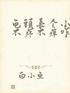 龟头长个小红斑不疼不痒咋回事