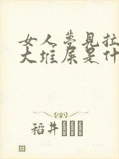 女人梦见拉了一大堆屎是什么预兆