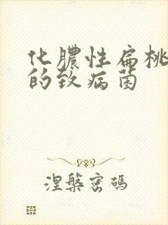 化脓性扁桃体炎的致病菌