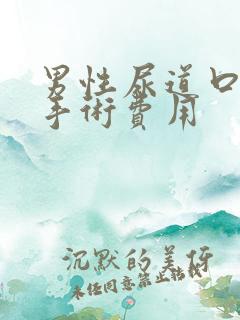 男性尿道口下裂手术费用