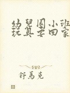 幼儿园小班教案玩具要回家含反思