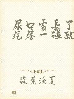 尿口处长了一个疙瘩一碰就疼