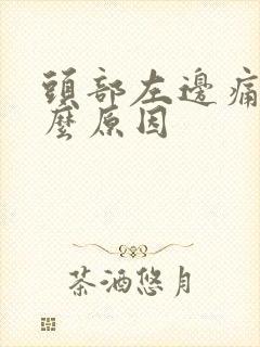 头部左边痛是什么原因