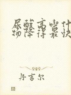 尿酸高吃什么食物降得最快最有效