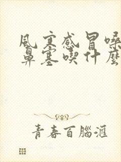 风寒感冒嗓子疼鼻塞吃什么药