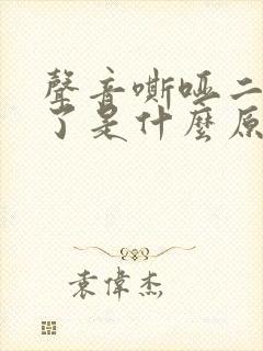 声音嘶哑二个月了是什么原因造成的