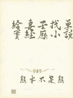 给妻子找单男真实经历小说