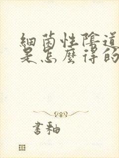 细菌性阴道发炎是怎么得的