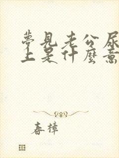 梦见老公尿我身上是什么意思