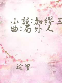 小说:加缪三部曲:局外人