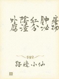 外阴红肿瘙痒豆腐渣分泌物