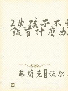 2岁孩子不爱吃饭有什么办法解决