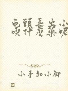 龟头长出小水泡吃什么药呢