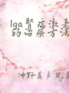 lga肾病激素的治疗方法