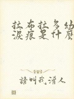 拉布拉多幼犬有泪痕是什么原因