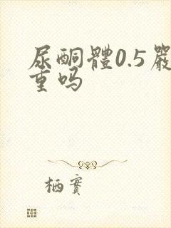 尿酮体0.5严重吗