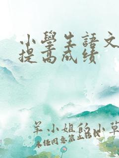 小学生语文怎样提高成绩