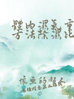 体内湿气重哪些方法除湿比较有效