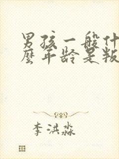 男孩一般什么什么年龄是叛逆期