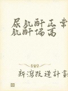 尿肌酐正常和血肌酐偏高