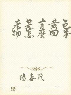 老是有黄色分泌物怎么回事