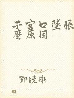 子宫口坠胀是什么原因