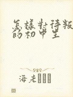 怎样对待叛逆期的初中生