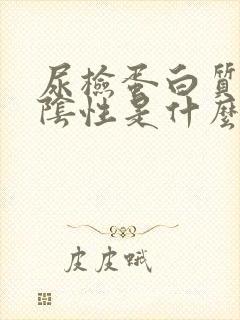 尿检蛋白质2+阴性是什么意思