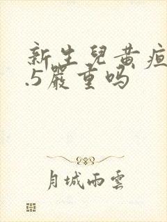 新生儿黄疸13.5严重吗