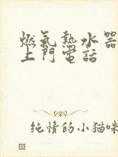 燃气热水器维修上门电话